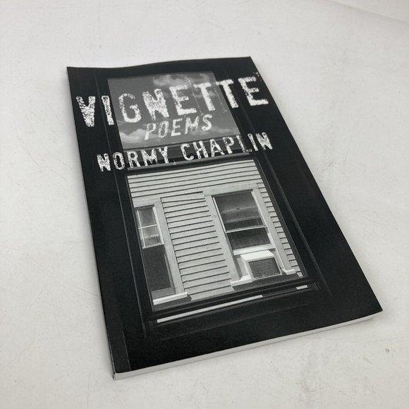 Vignette Poems Normy Chaplin Signed Autgraph Paperback 2017